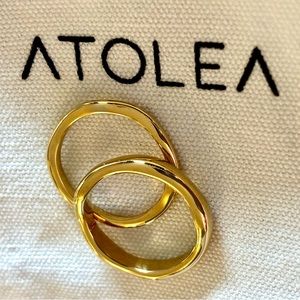 Atolea Jewelry Gemini Rings- Size 7